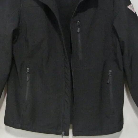 GUESS JACKET SIZE MEDIUM BLACK Y2K - Picture 5 of 8